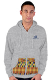 Zip up hoodie