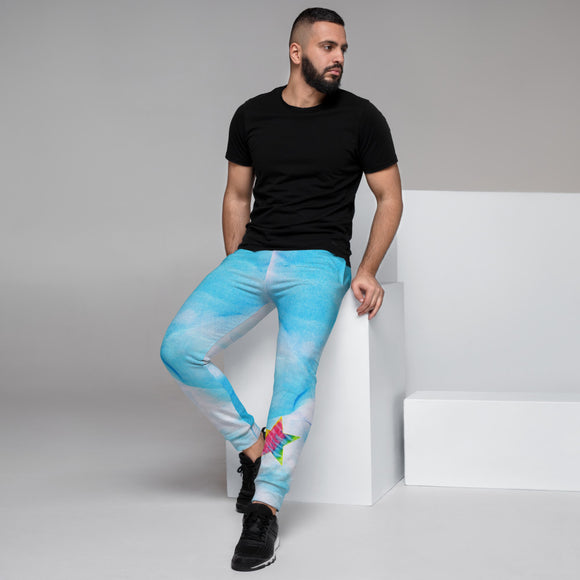 Men's Tie Dye Star Joggers